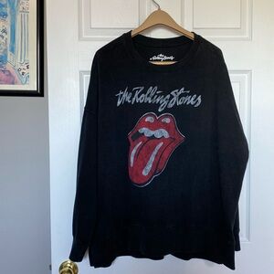 Licensed Band sweatshirt women's  XXL Rolling Stones
